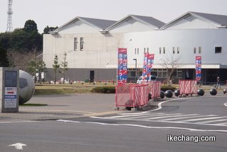 写真：県立カシマサッカースタジアム前