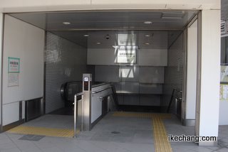 写真：地下鉄入り口（名古屋グランパス対モンテディオ山形）