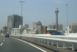写真：横浜マリンタワー（横浜F・マリノス対モンテディオ山形）