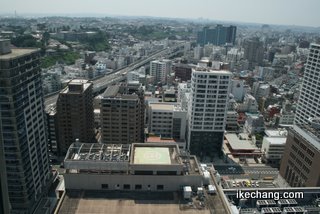 写真：横浜マリンタワーから西方へ（横浜F・マリノス対モンテディオ山形）