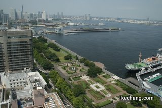 写真：横浜マリンタワーから北方へ（横浜F・マリノス対モンテディオ山形）