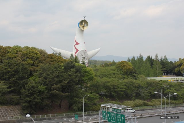 写真：太陽の塔（ガンバ大阪×モンテディオ山形）