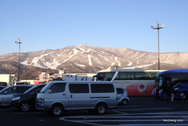 写真：ひるがの高原にあるスキー場（名古屋グランパス×モンテディオ山形）