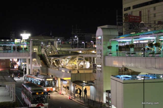 写真：豊田市駅のイルミネーション（名古屋グランパス×モンテディオ山形）