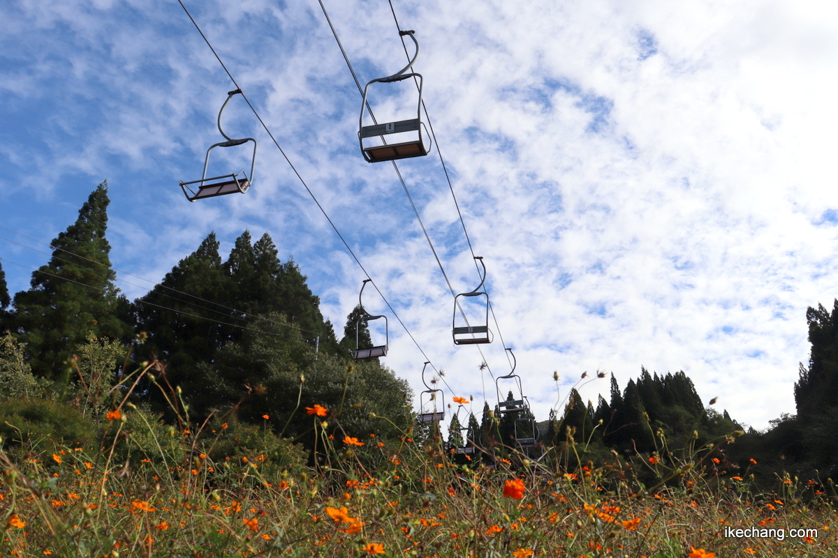 写真：面白山高原スキー場（スノーパーク面白山）のリフト