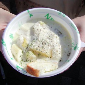 写真：イタリア・マンマの鱈福鍋
